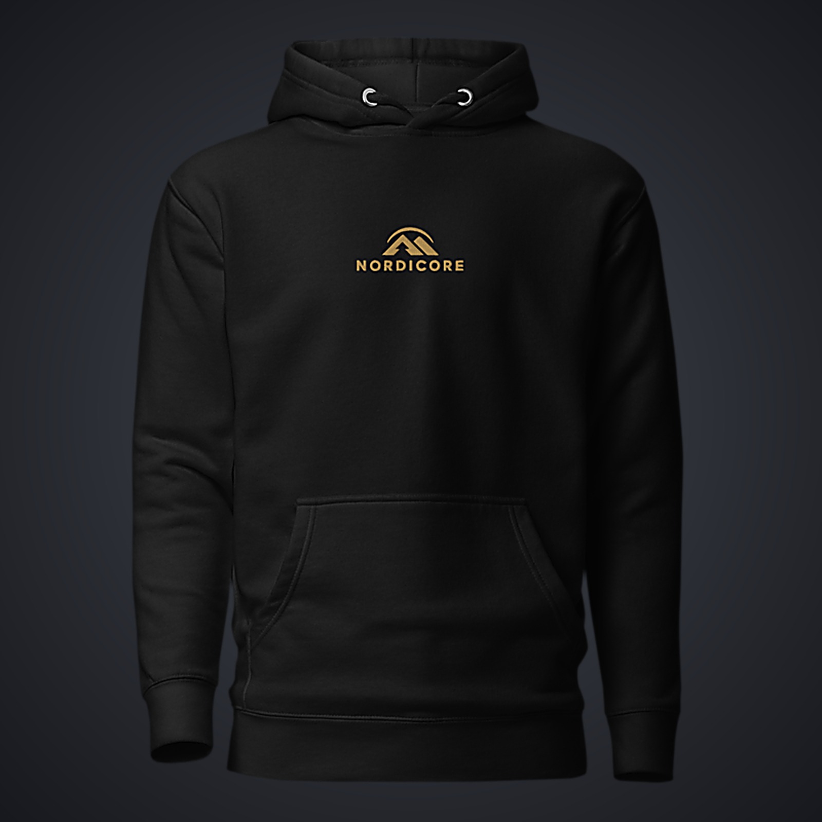 Doppelgipfel Hoodie — Black