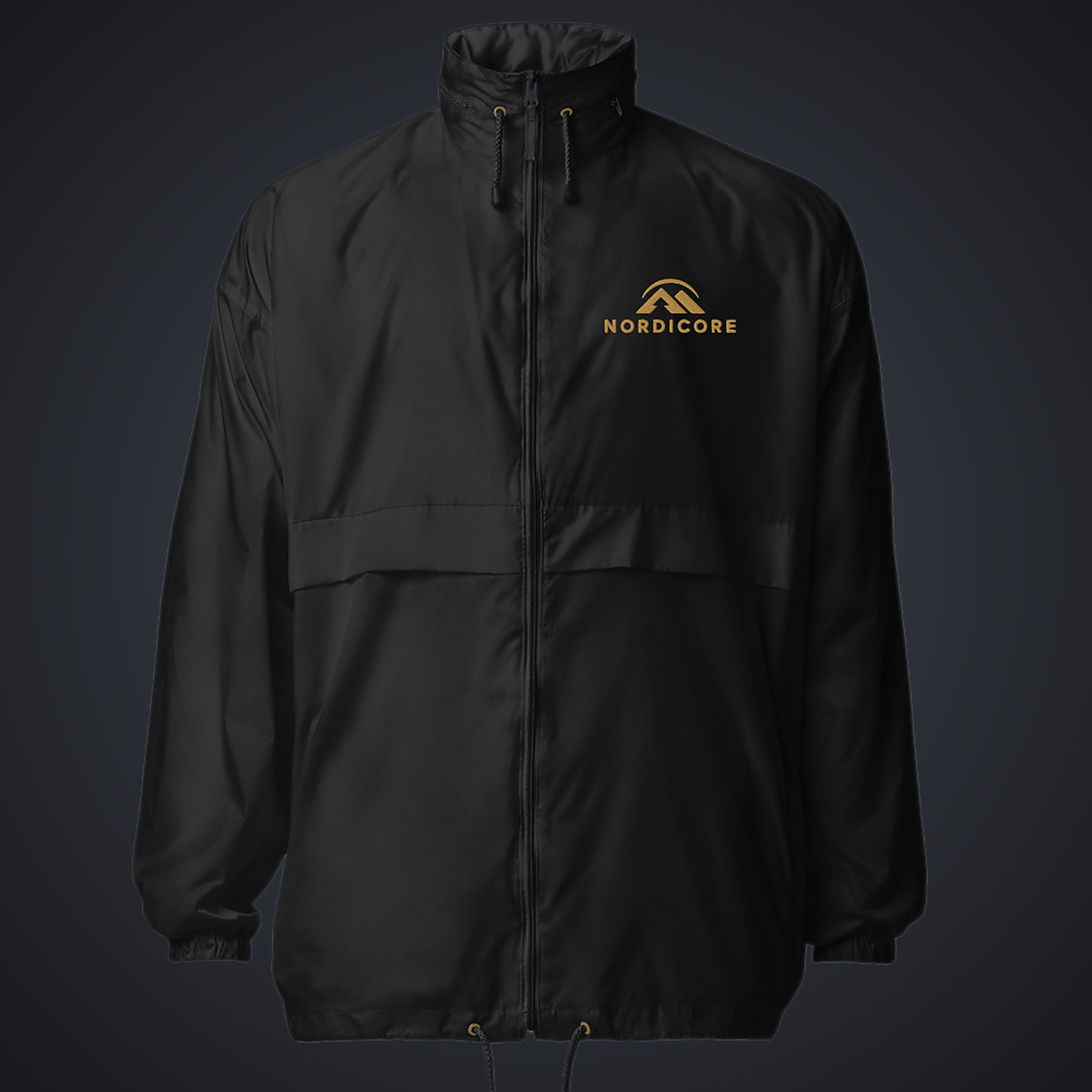 Doppelgipfel Windbreaker — Black