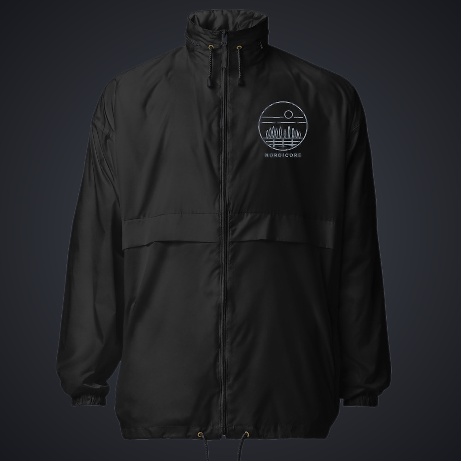 Nebelmorgen Windbreaker — Black