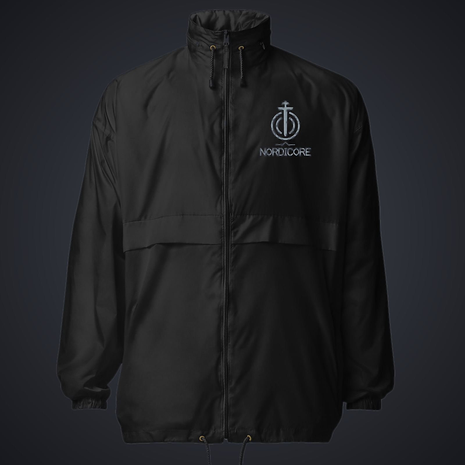 Schwert und Schild Windbreaker — Black